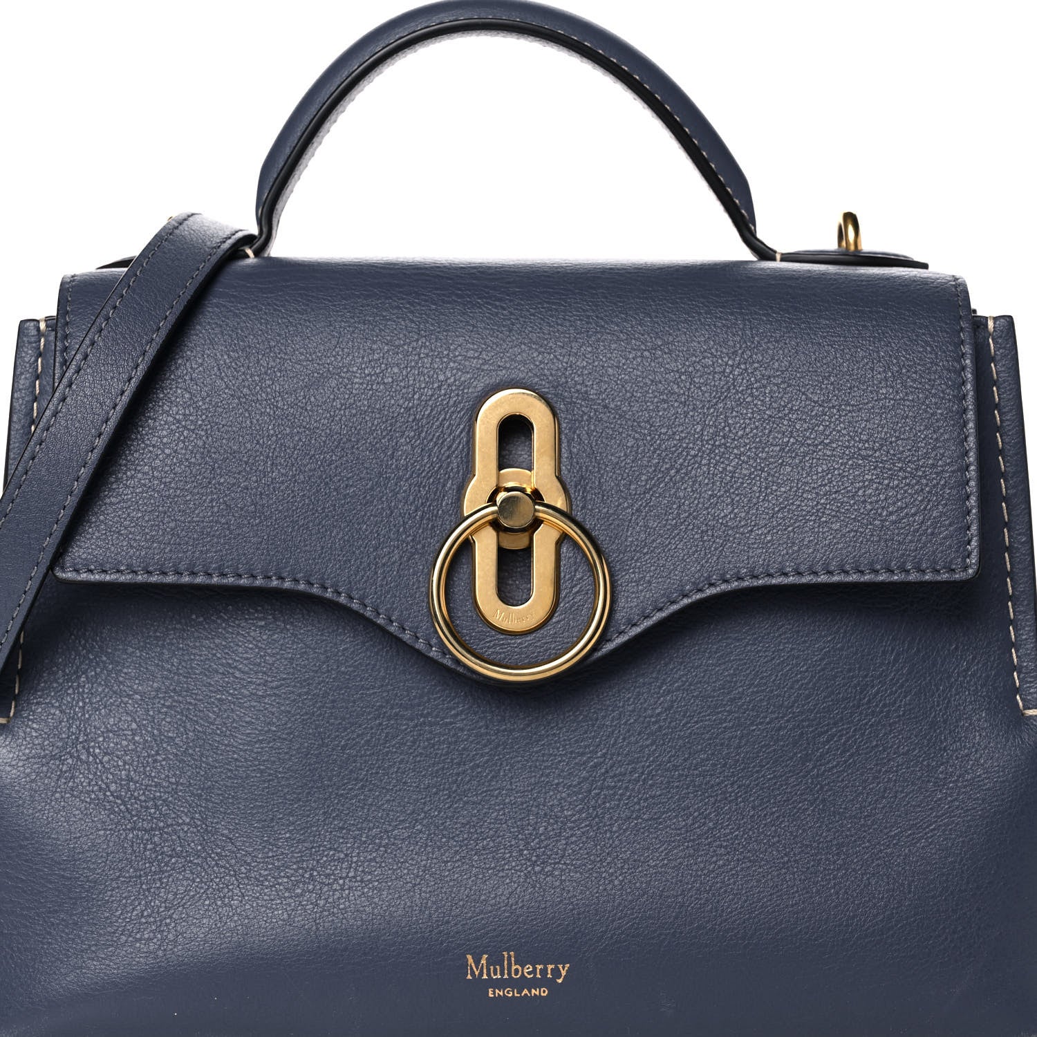 Mulberry Small Classic Grain Calfskin Mini Seaton 7 of 12