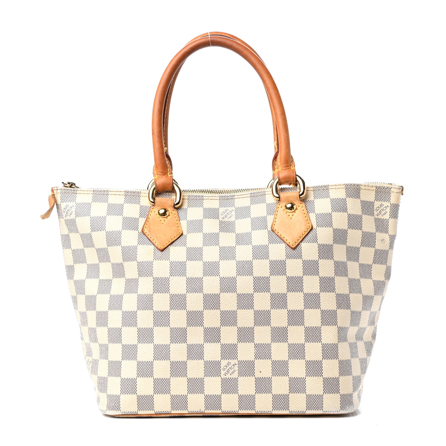 Louis Vuitton Damier Azur Saleya PM 1 of 9