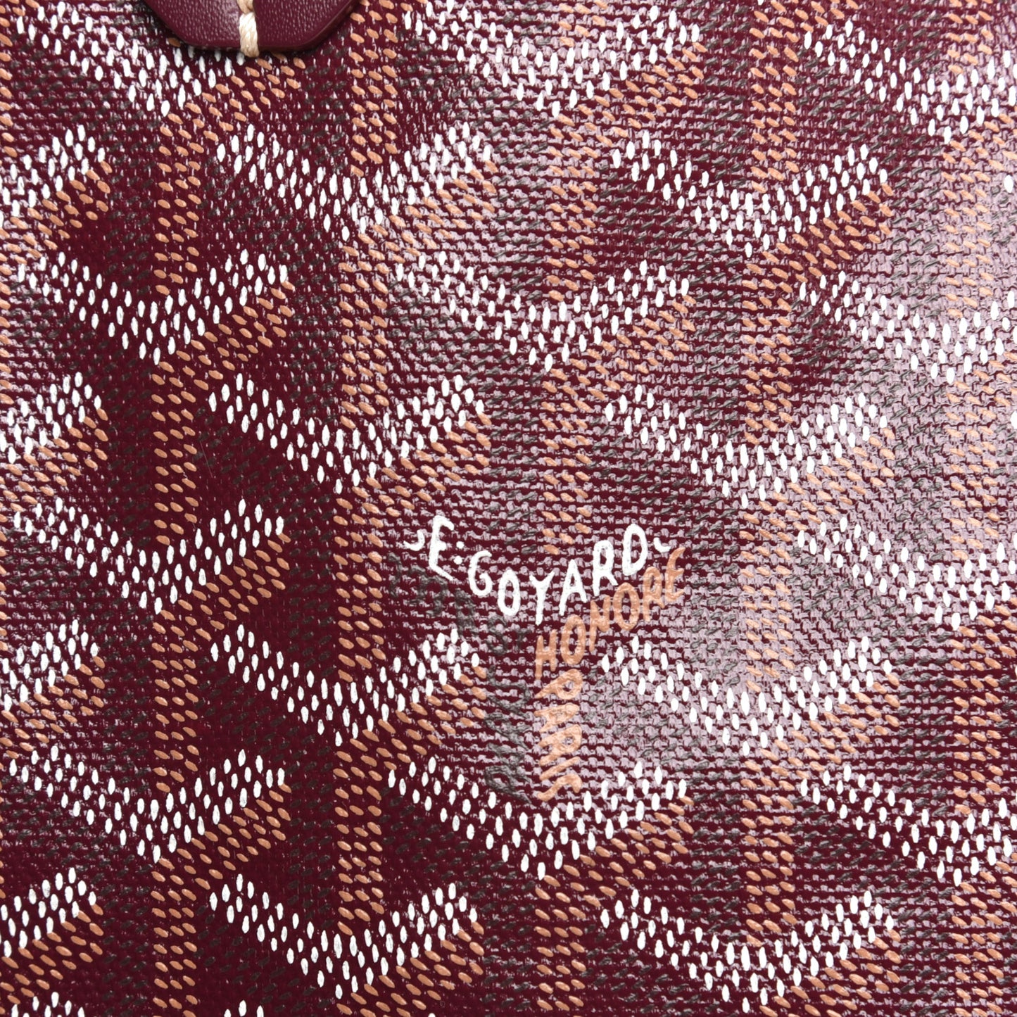 Goyardine Saint Louis GM Burgundy