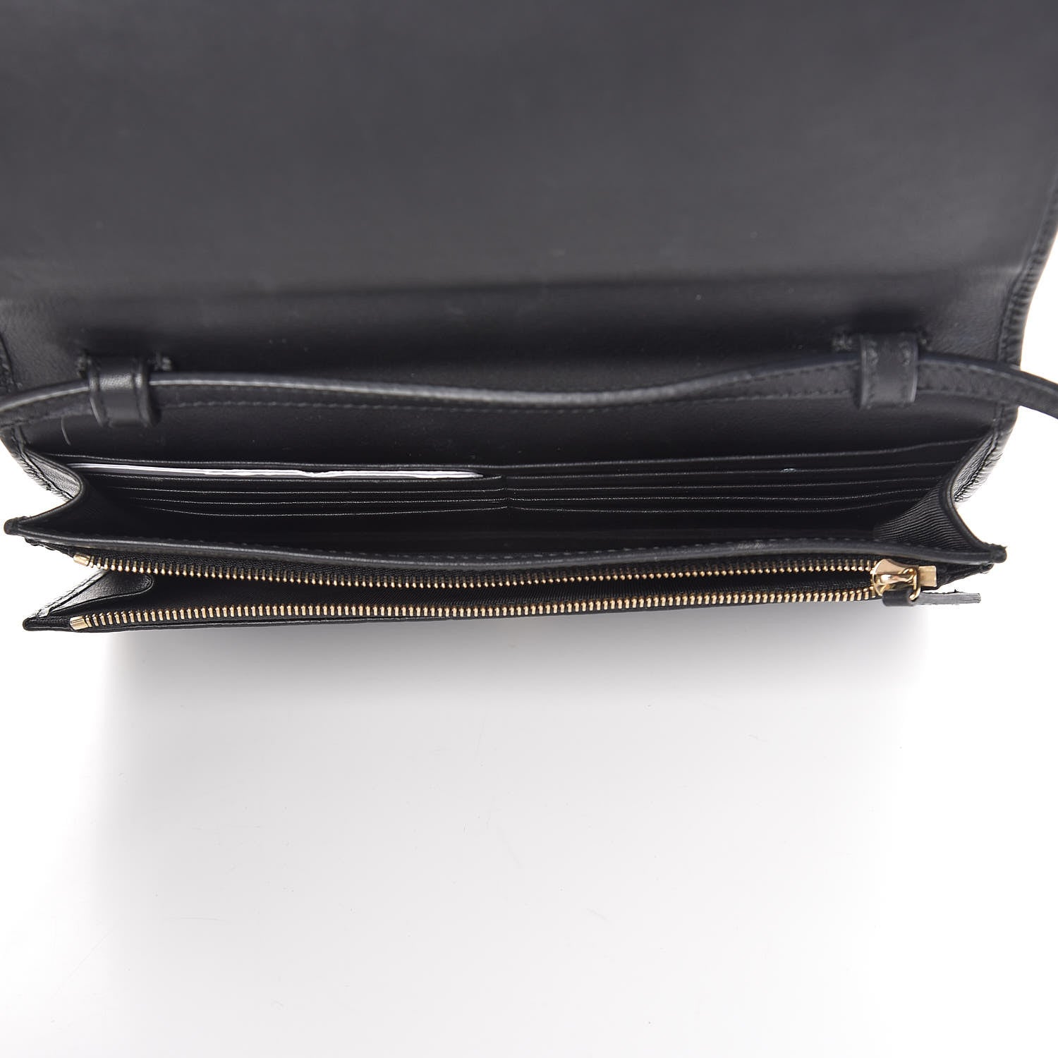 Gucci Microguccissima Crossbody Wallet Black 5 of 10