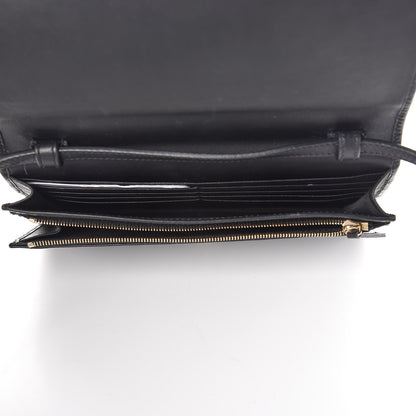 Gucci Microguccissima Crossbody Wallet Black 5 of 10