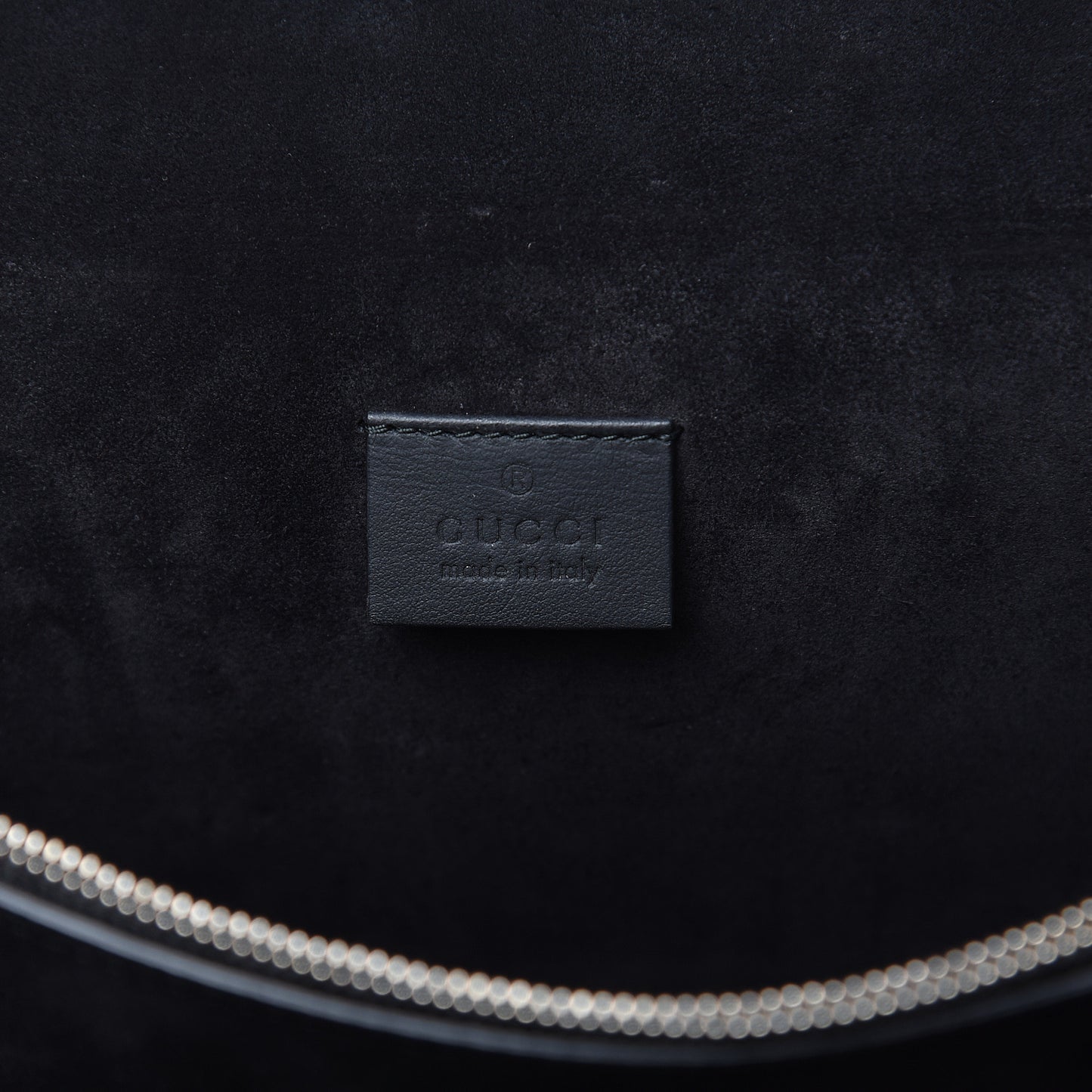 GG Supreme Monogram Medium Dionysus Shoulder Bag Black