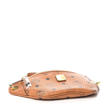 MCM Visetos Stark Belt Bag Cognac 4 of 10