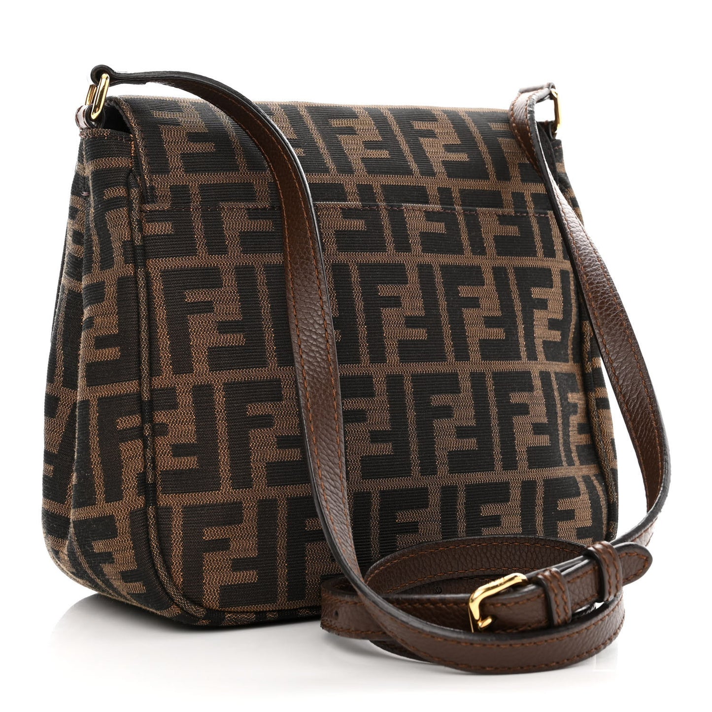 Zucca Vitello Artic Small Messenger Bag Tobacco Castagna