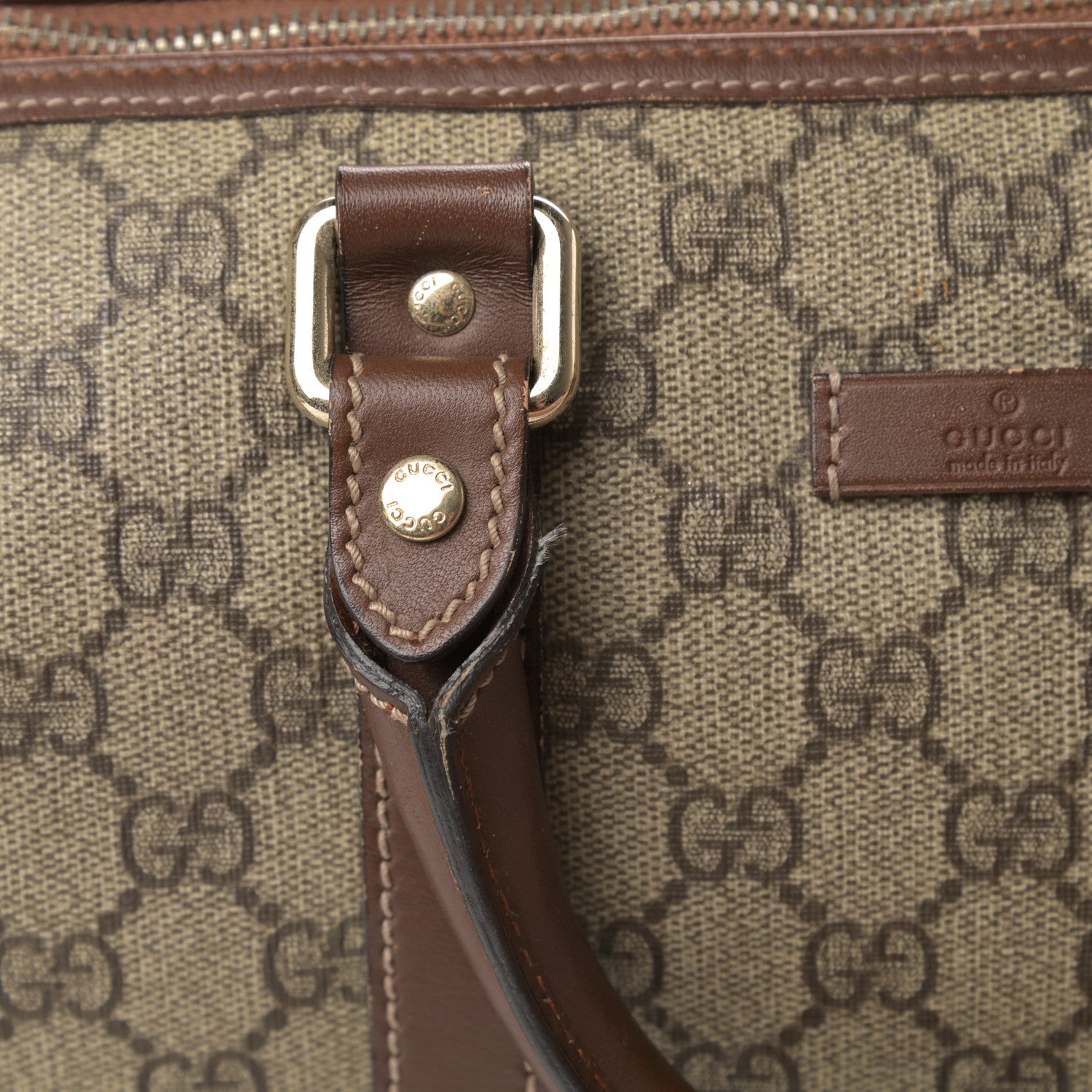 Gucci GG Plus Monogram Medium Joy Boston Brown 14 of 16