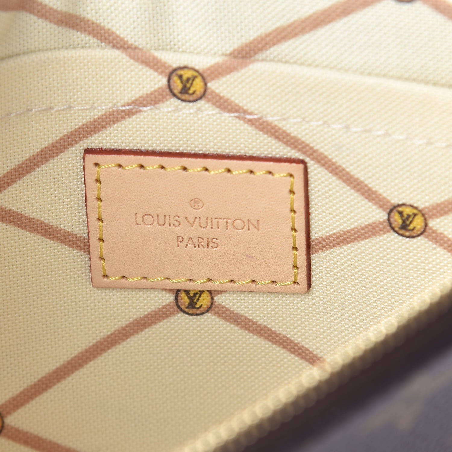 Louis Vuitton Monogram Summer Trunks MM GM Pochette 6 of 7