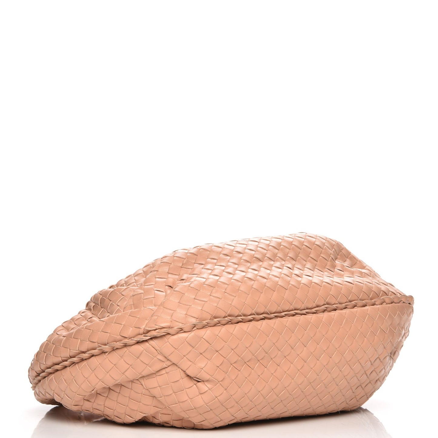 Nappa Intrecciato Medium Belly Veneta Hobo