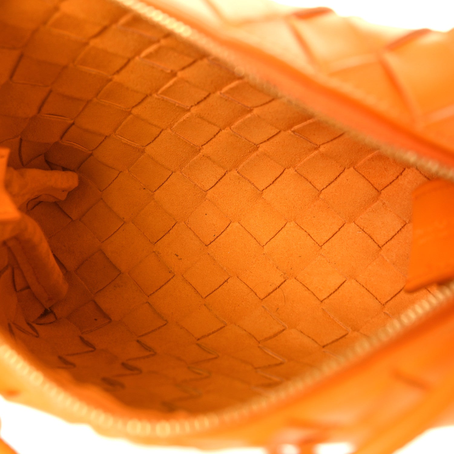 Bottega Veneta Nappa Intrecciato Mini Loop Camera Bag Tangerine 5 of 8