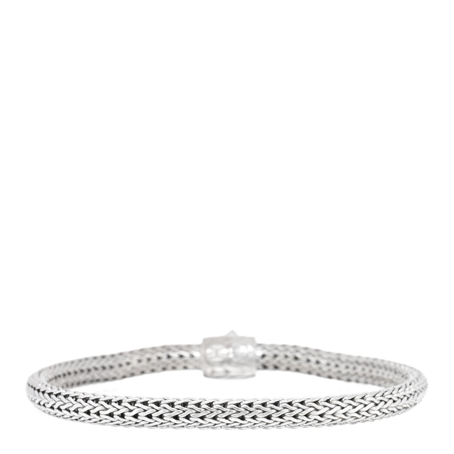 Sterling Silver Diamond 5mm Classic Chain Bracelet