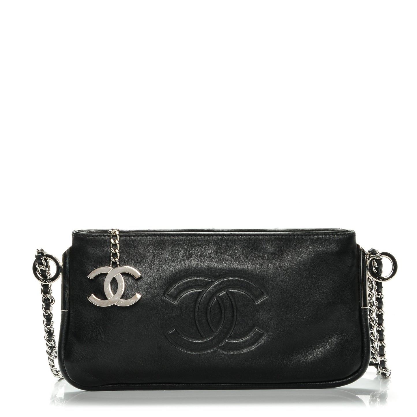 Lambskin Ultimate Soft Pochette Black