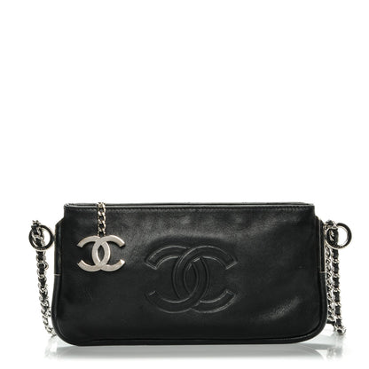 Chanel Lambskin Ultimate Soft Pochette Black 1 of 10