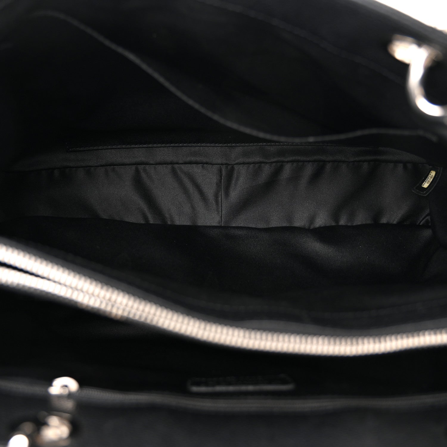 Chanel Caviar Quilted Grand Shopping Tote GST Black 5 of 10