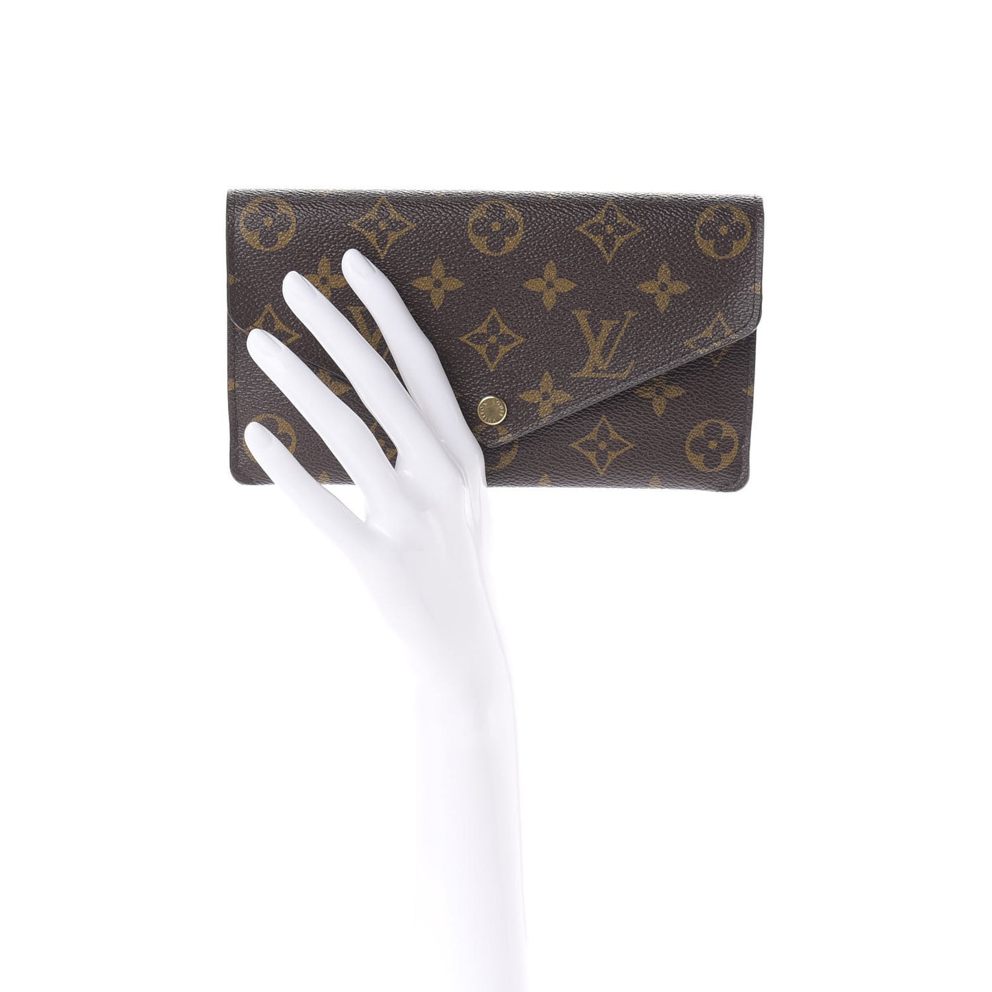 Monogram Jeanne Wallet Rose Ballerine