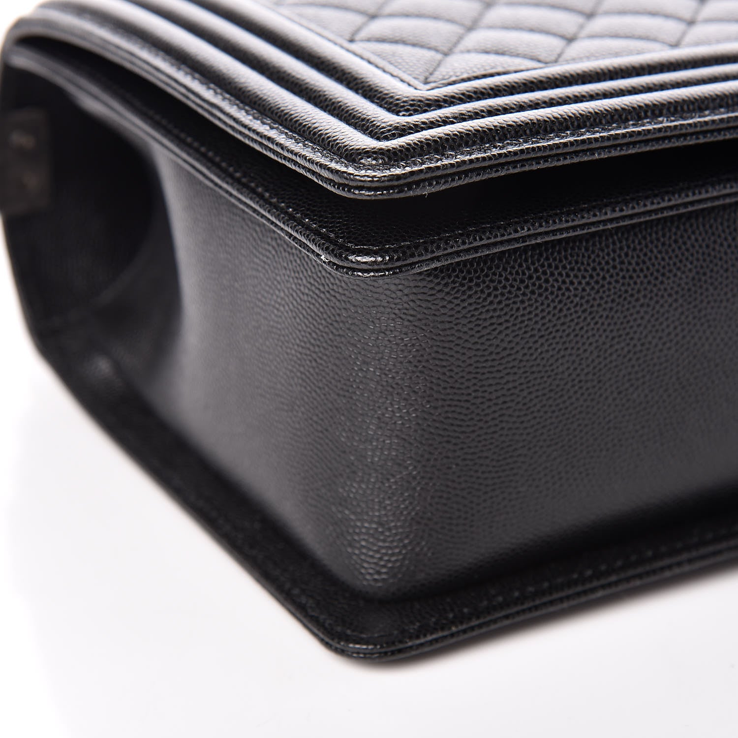 Chanel Caviar Quilted New Medium Boy Flap Black 9 of 11