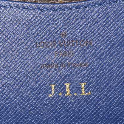 Louis Vuitton Monogram Josephine Wallet Blue 6 of 11