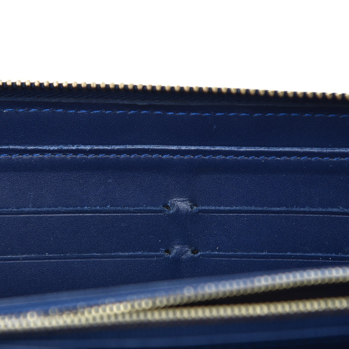 Vernis Ikat Zippy Wallet Grand Blue