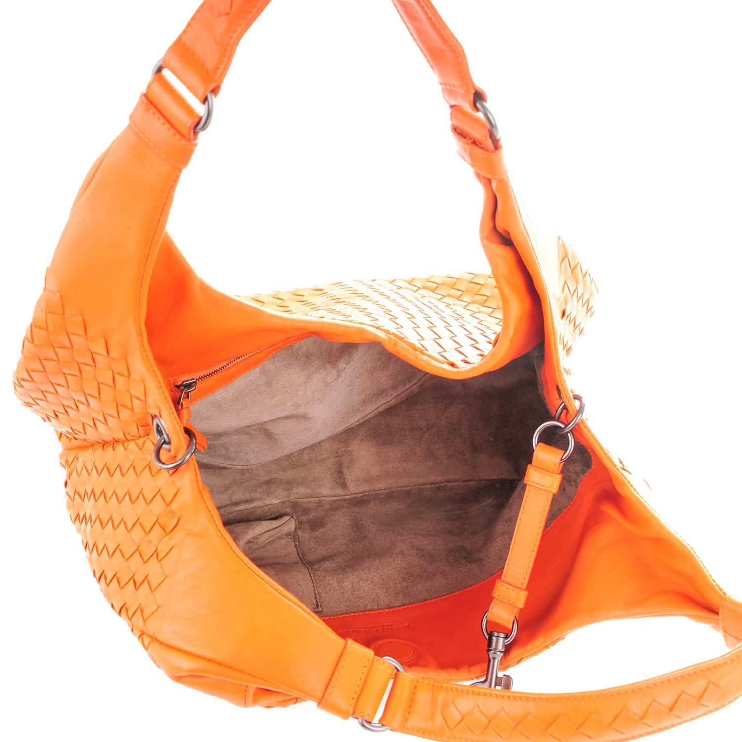 Bottega Veneta Nappa Intrecciato Medium Campana Orange 6 of 9