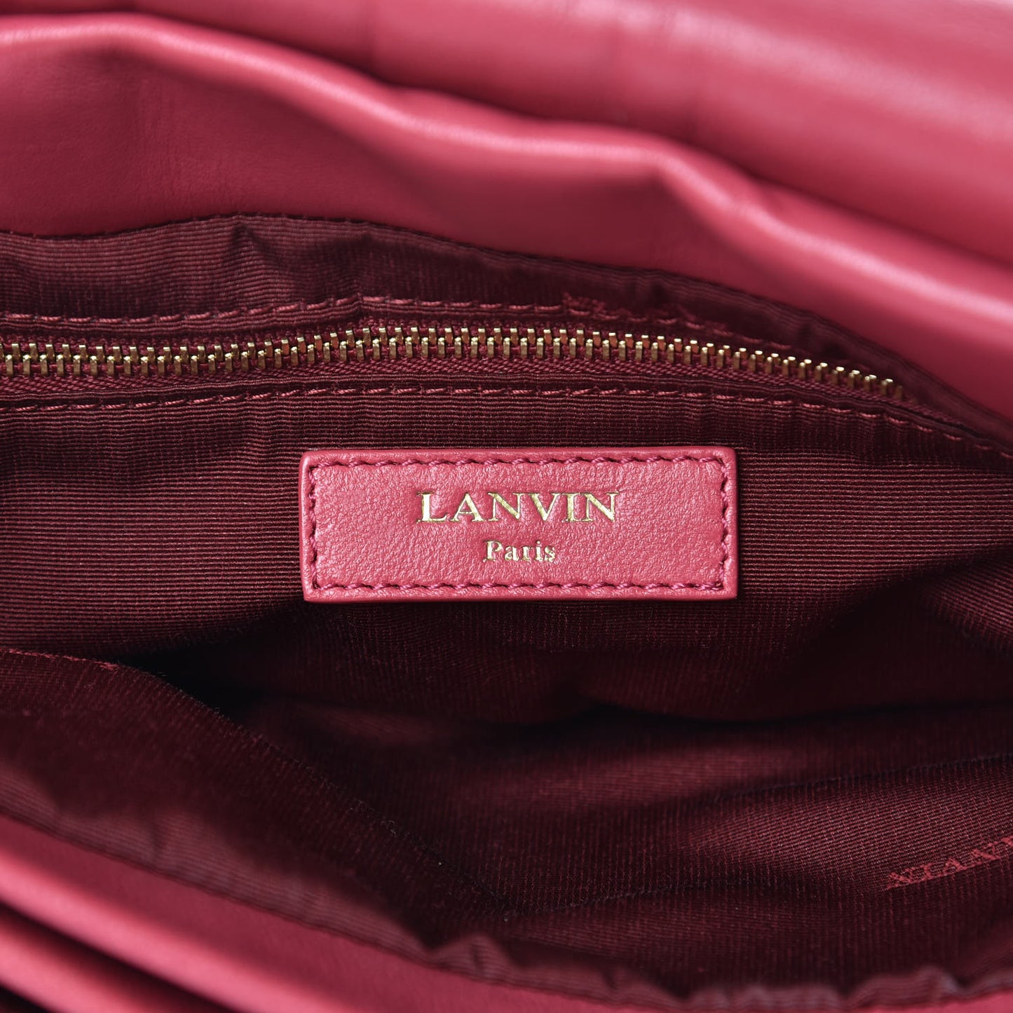 Lambskin Quilted Medium Sugar Flap Shoulder Bag Pink