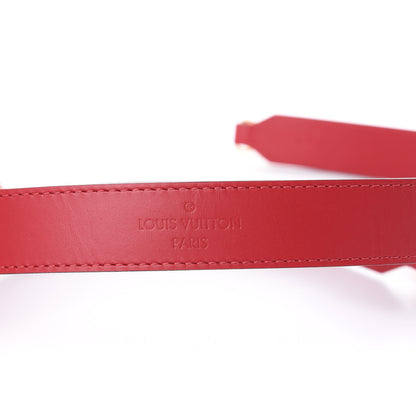 Louis Vuitton Calfskin Beaubourg Shoulder Strap Scarlet 3 of 4