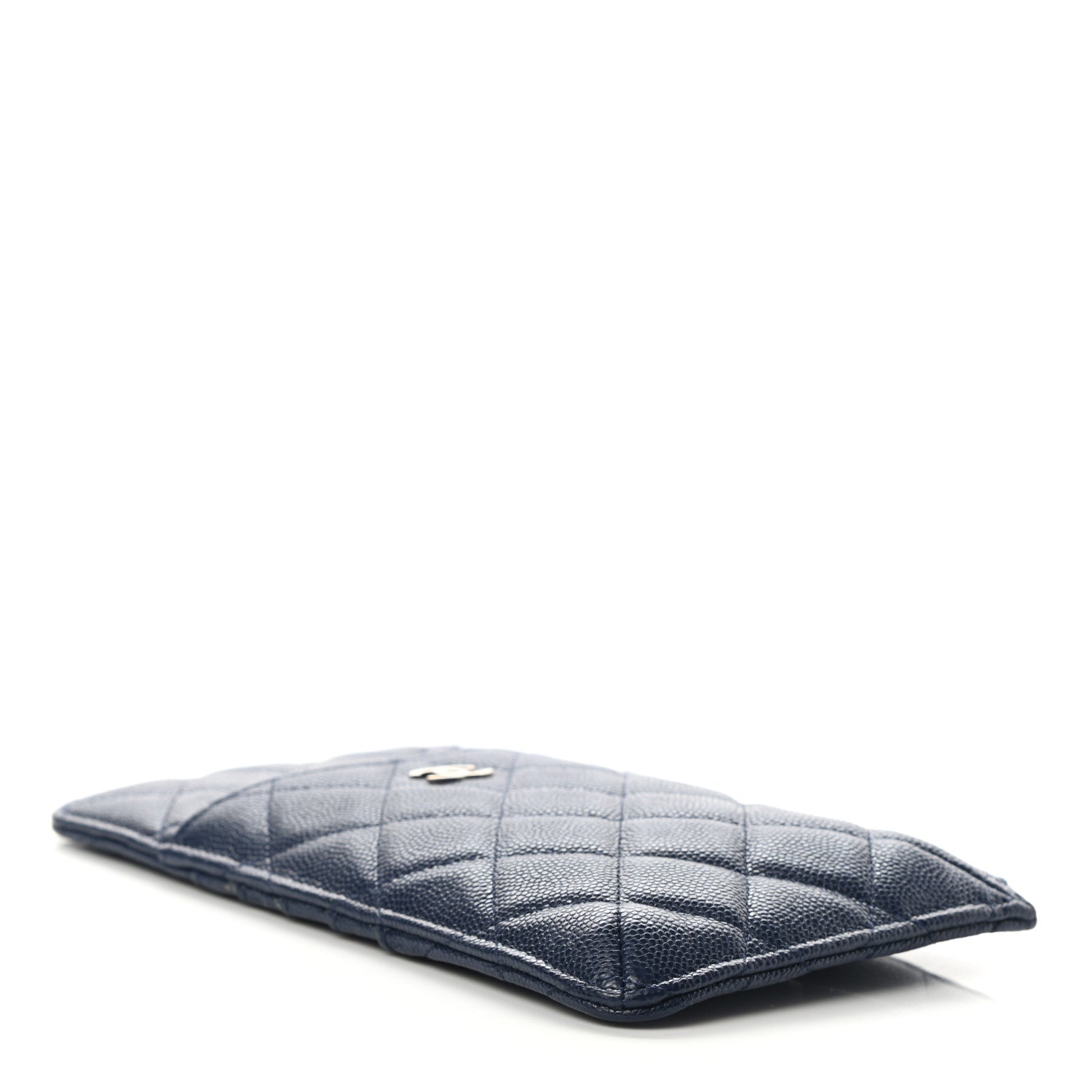 Chanel Caviar Quilted Classic iPhone Pouch Navy 4 of 9
