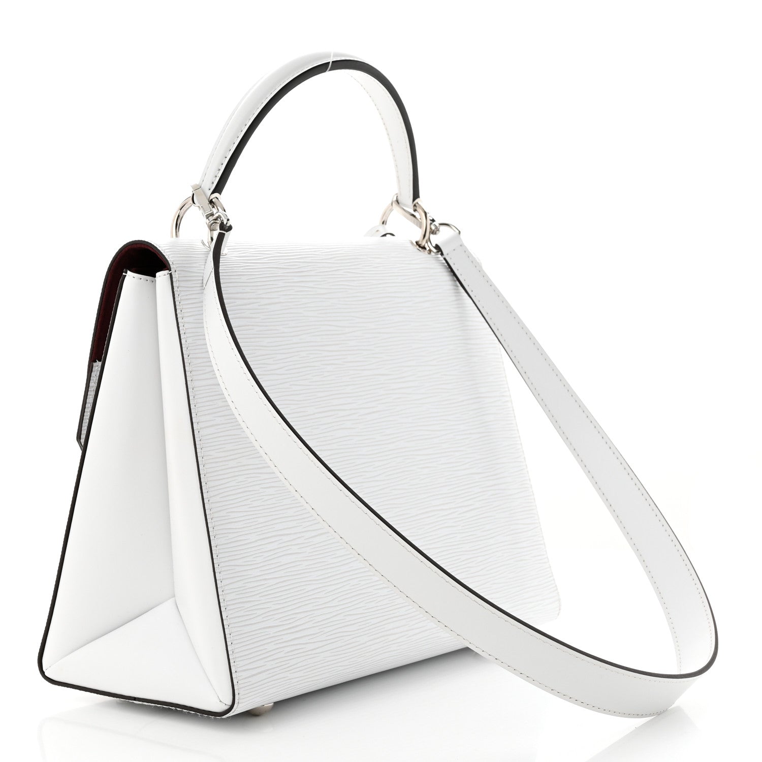 Louis Vuitton Epi Grenelle MM White 5 of 14