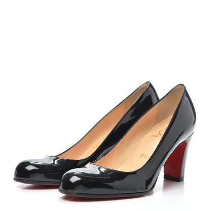 Christian Louboutin Patent Cadrilla 70 Pumps 37.5 Black 3 of 7