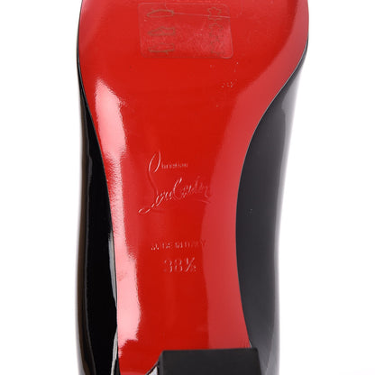 Christian Louboutin Patent Pyramidam 45 Pumps 38.5 Black 6 of 7