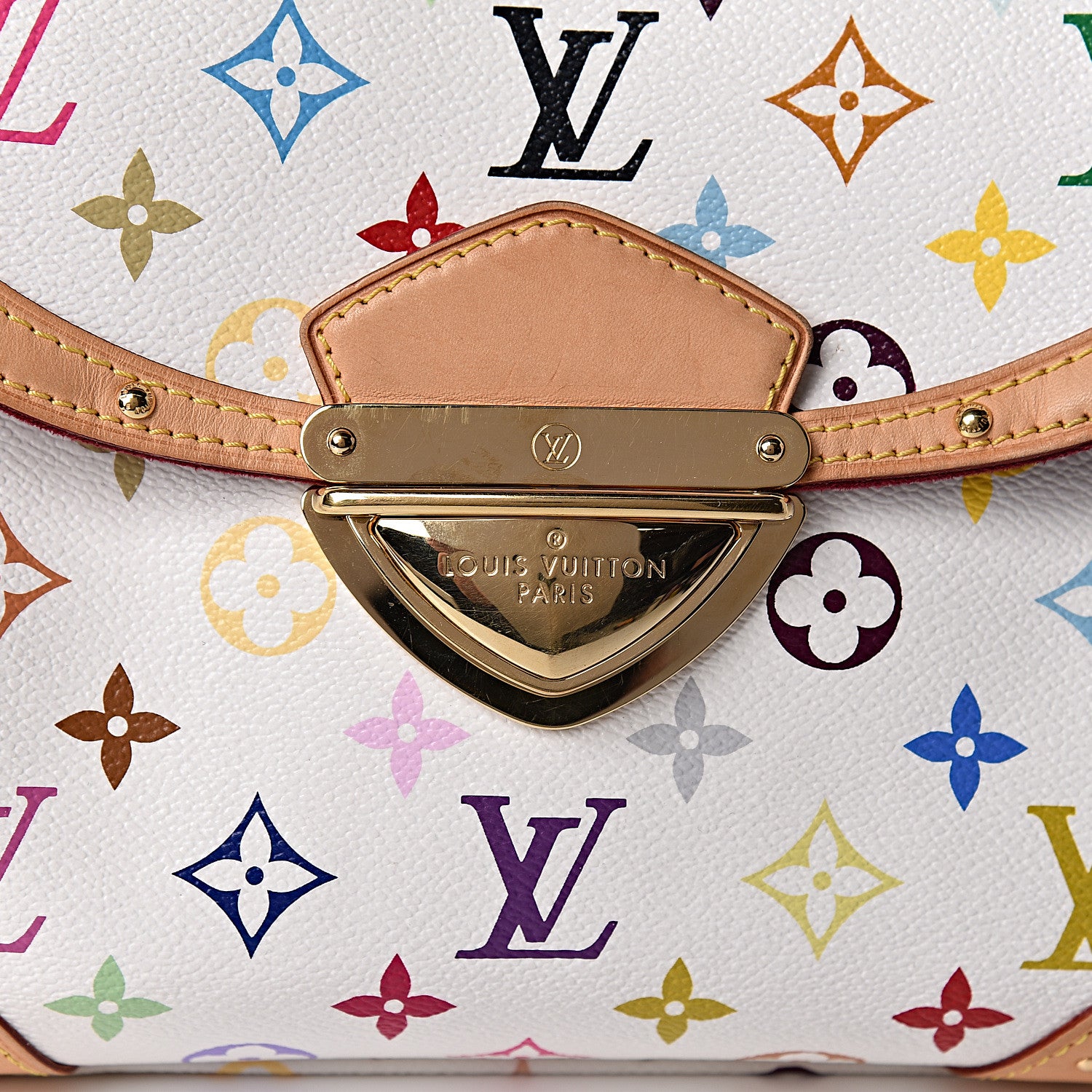 Louis Vuitton Monogram Multicolor Beverly MM White 11 of 11