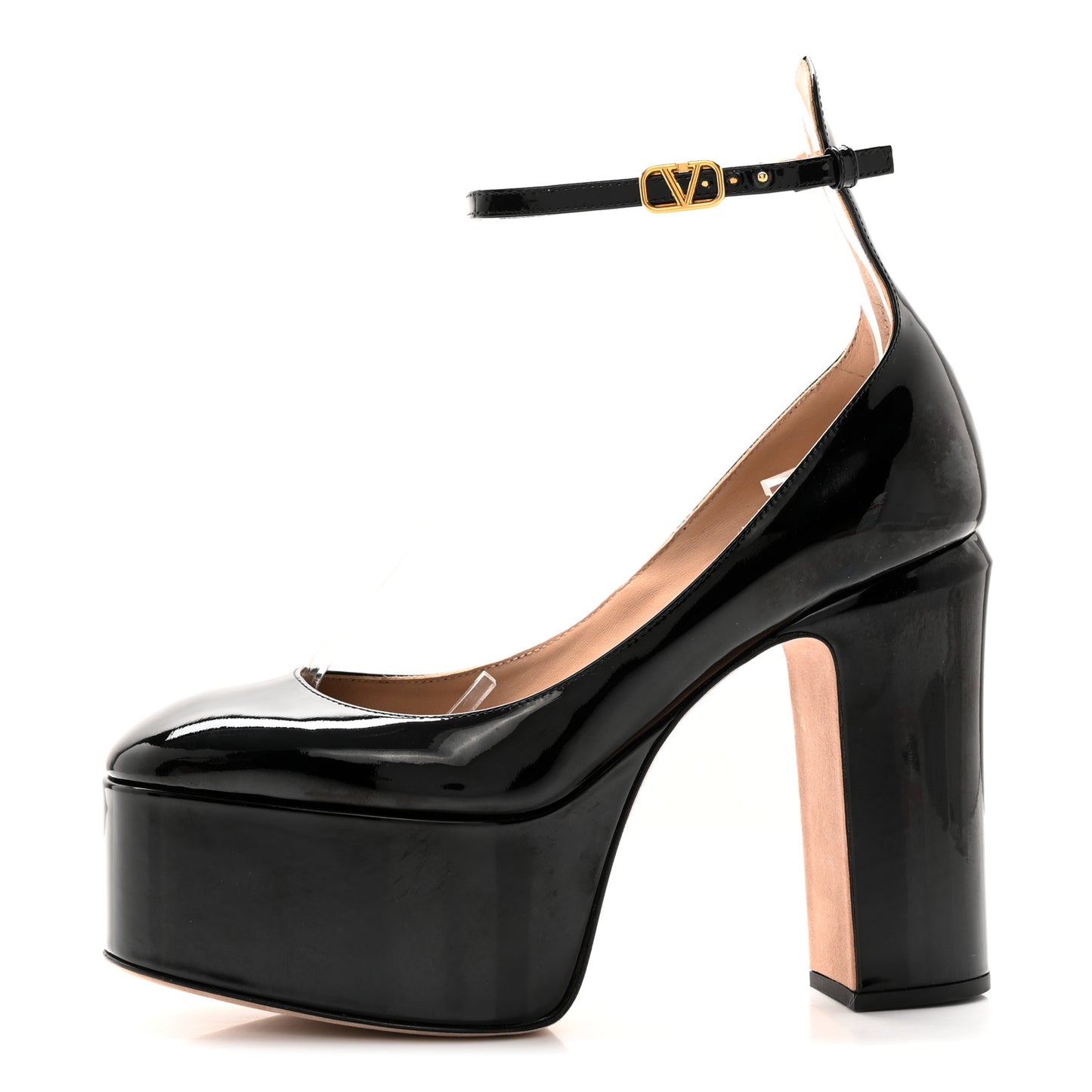 Patent Tan-Go 55/120mm Platform Pumps 35.5 Black