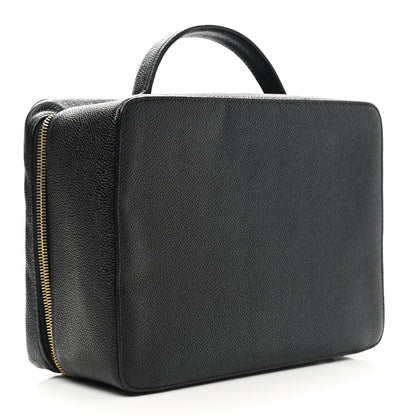 Chanel Caviar CC Vanity Case Black 3 of 8