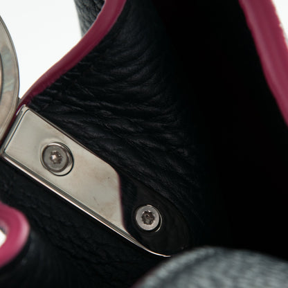 Louis Vuitton Taurillon Capucines MM Cobalt 8 of 8