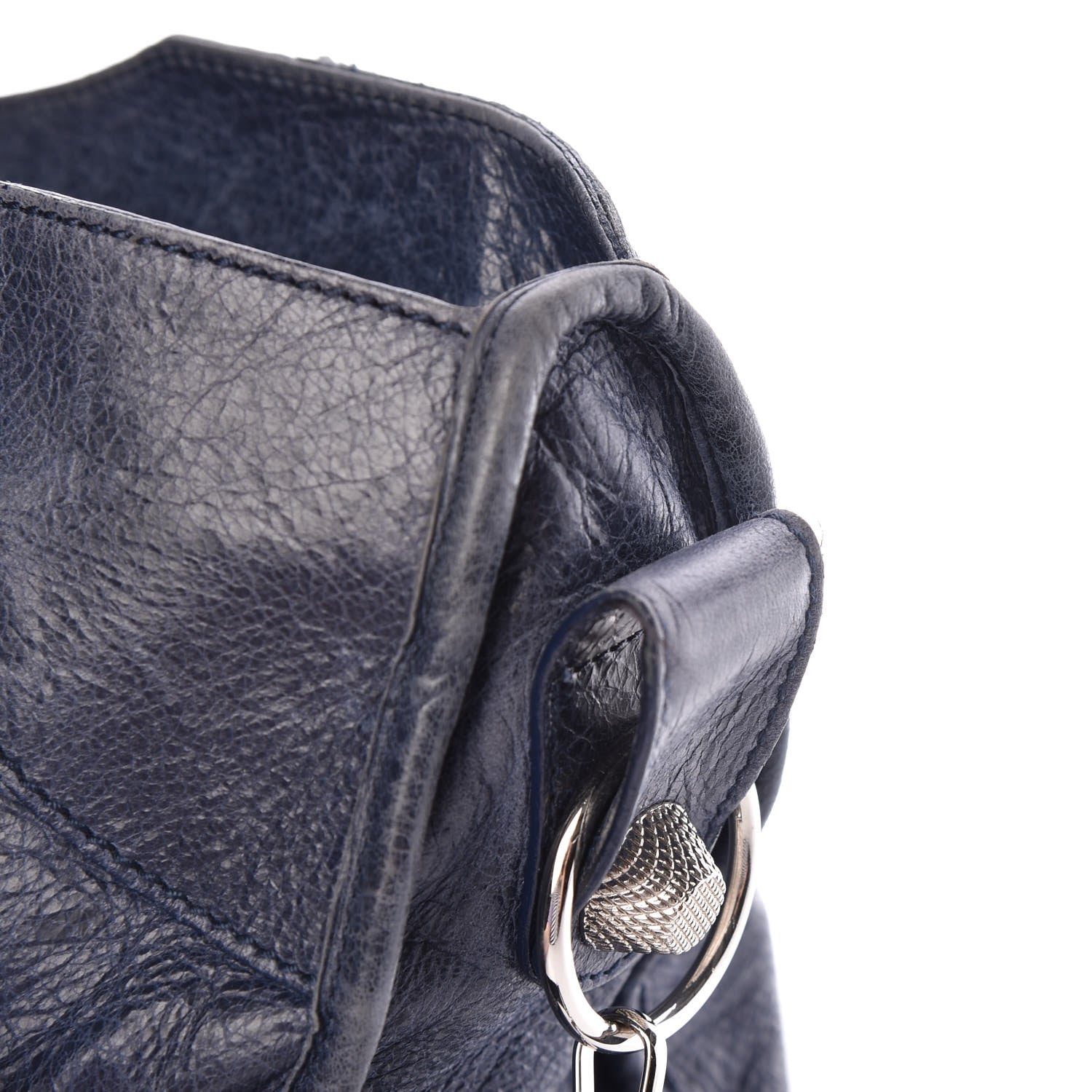 Balenciaga Agneau Giant 21 Silver Hardware City Bleu Roi 15 of 19