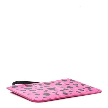 Louis Vuitton LV X YK Empreinte Infinity Dots Neverfull MM Pochette Fuchsia Black 4 of 6