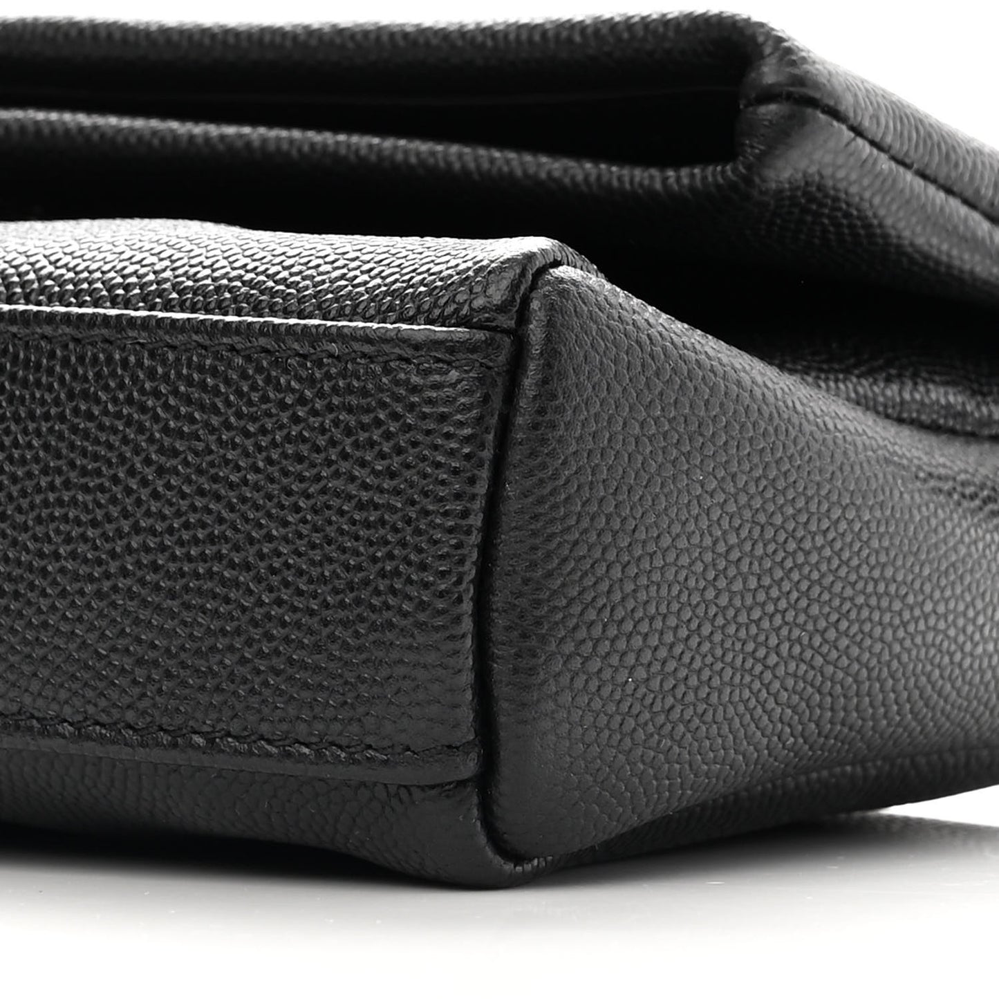Grain De Poudre Monogram Toy West Hollywood Fold-Over Bag Black