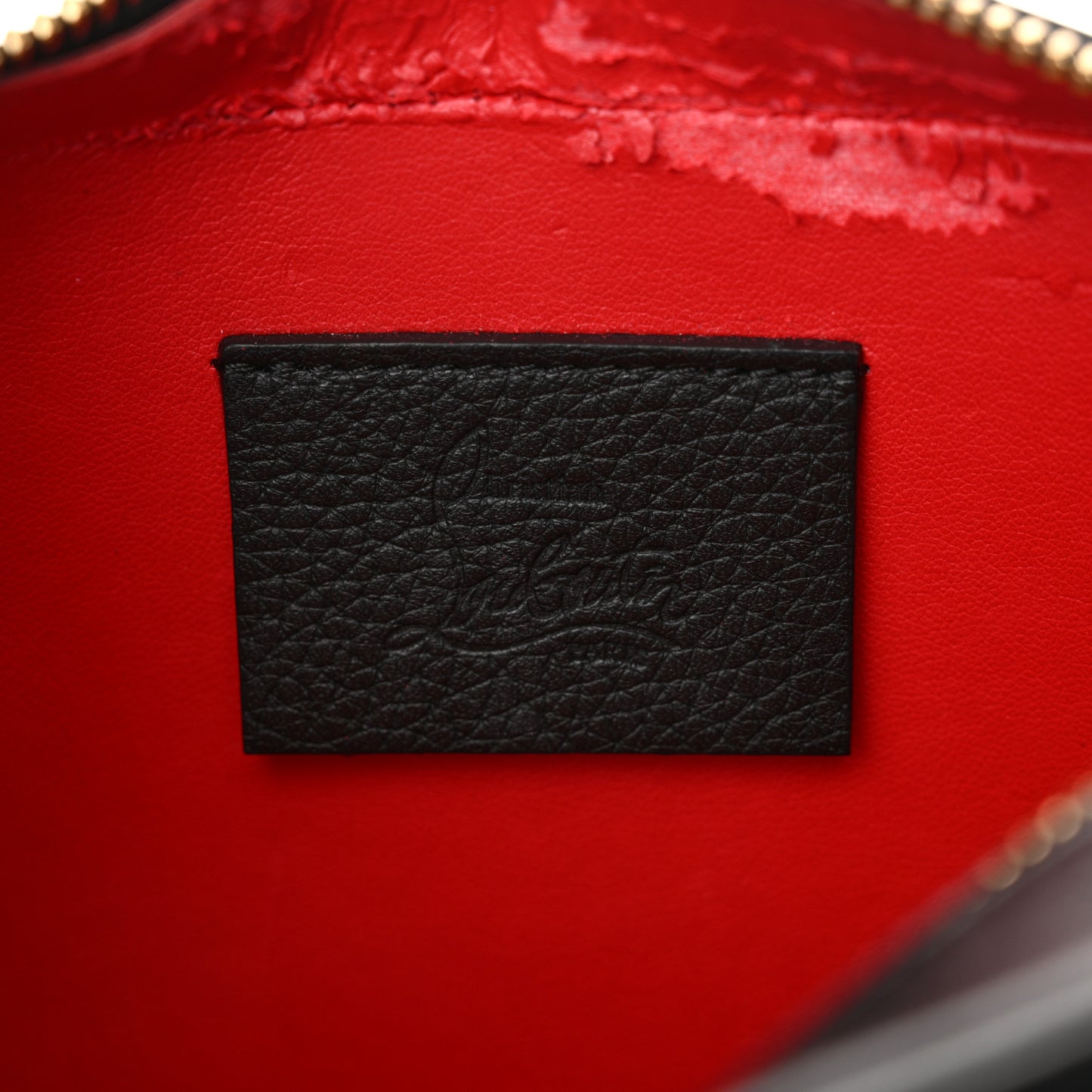 Suede Calfskin Love Rubylou Crossbody Black