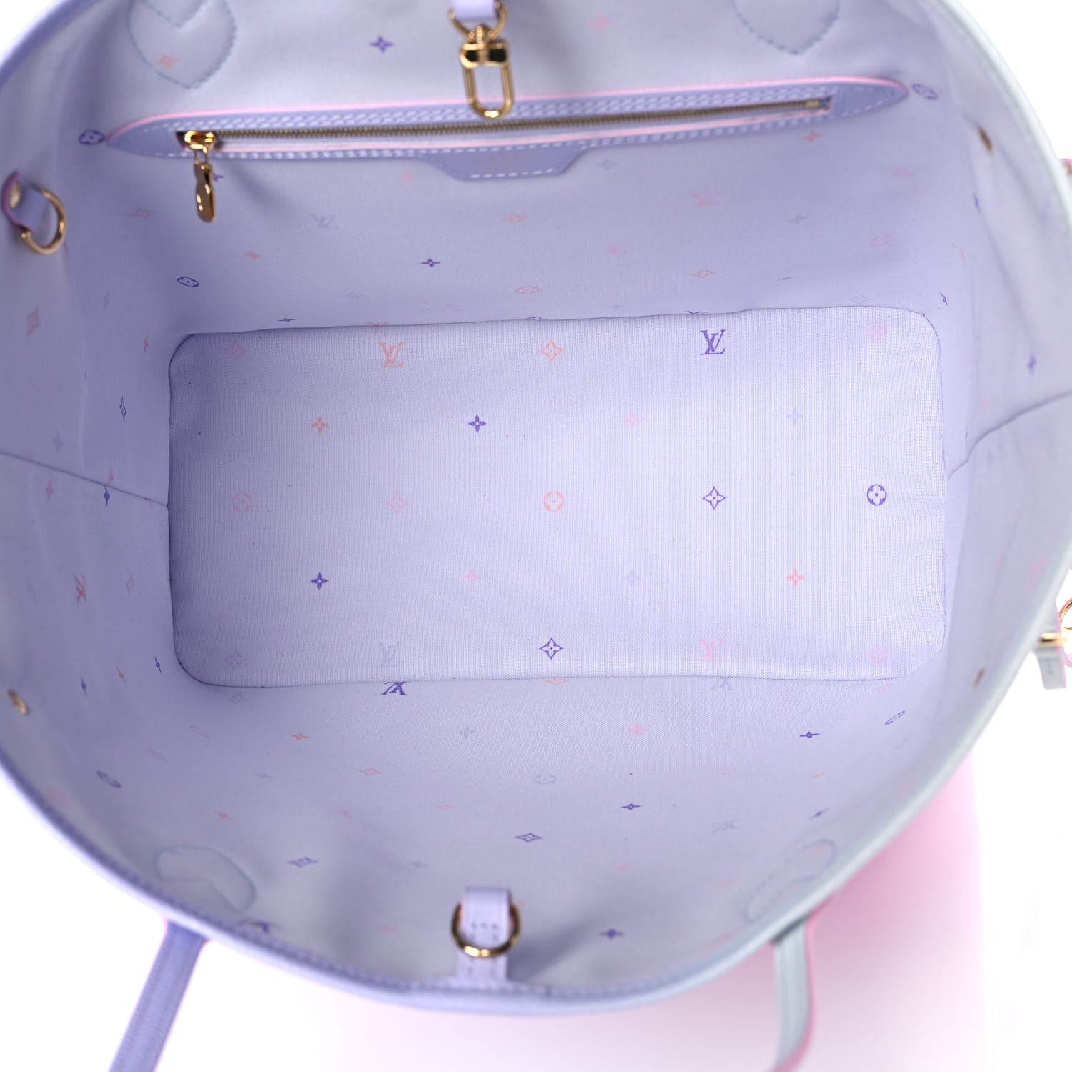 Louis Vuitton Monogram Giant Spring In The City Neverfull MM Sunrise Pastel 6 of 14