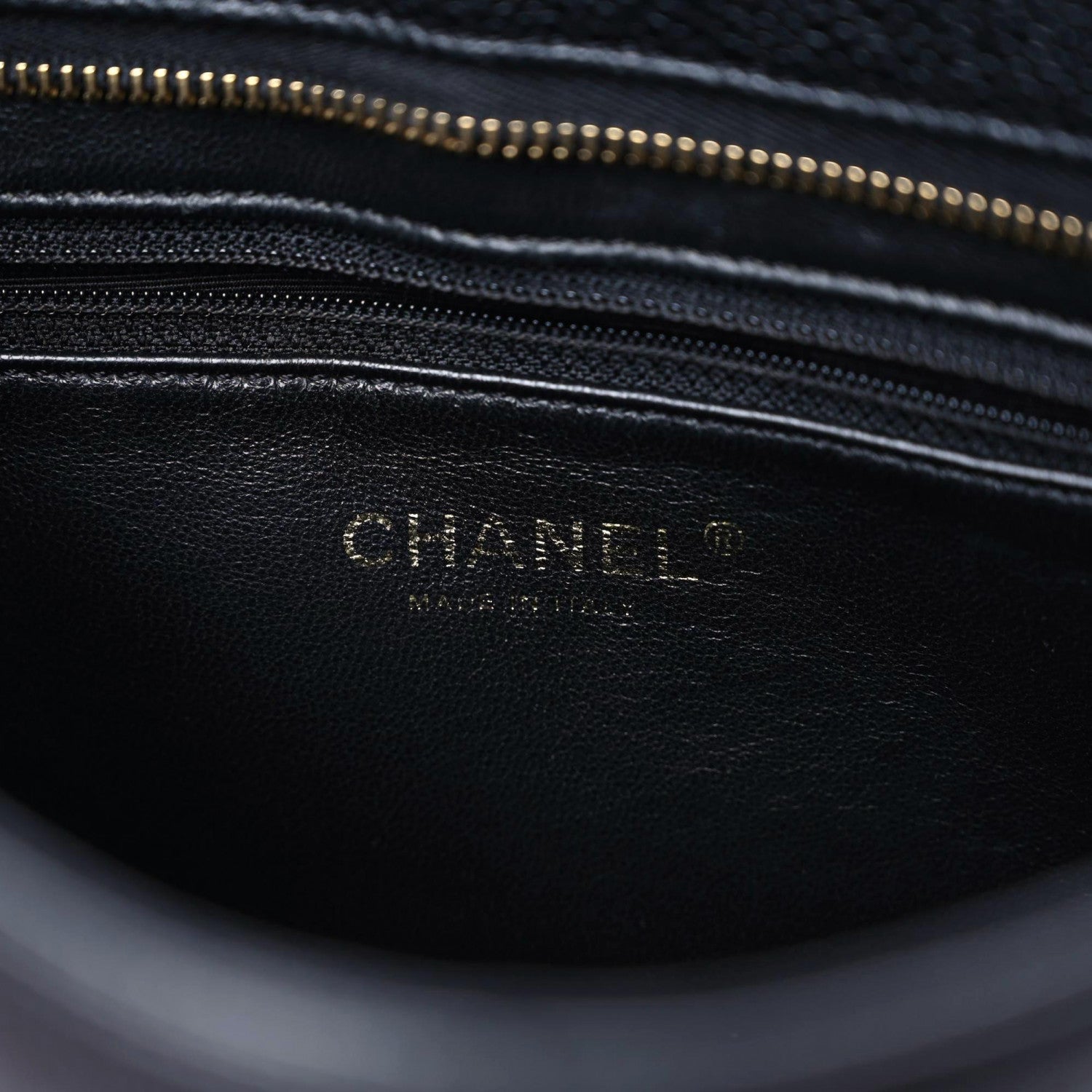 Chanel Caviar Quilted Medallion Tote Black 6 of 11