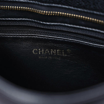 Chanel Caviar Quilted Medallion Tote Black 6 of 11