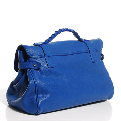 Mulberry Polished Buffalo Medium Alexa Bluebell Blue 3 of 11
