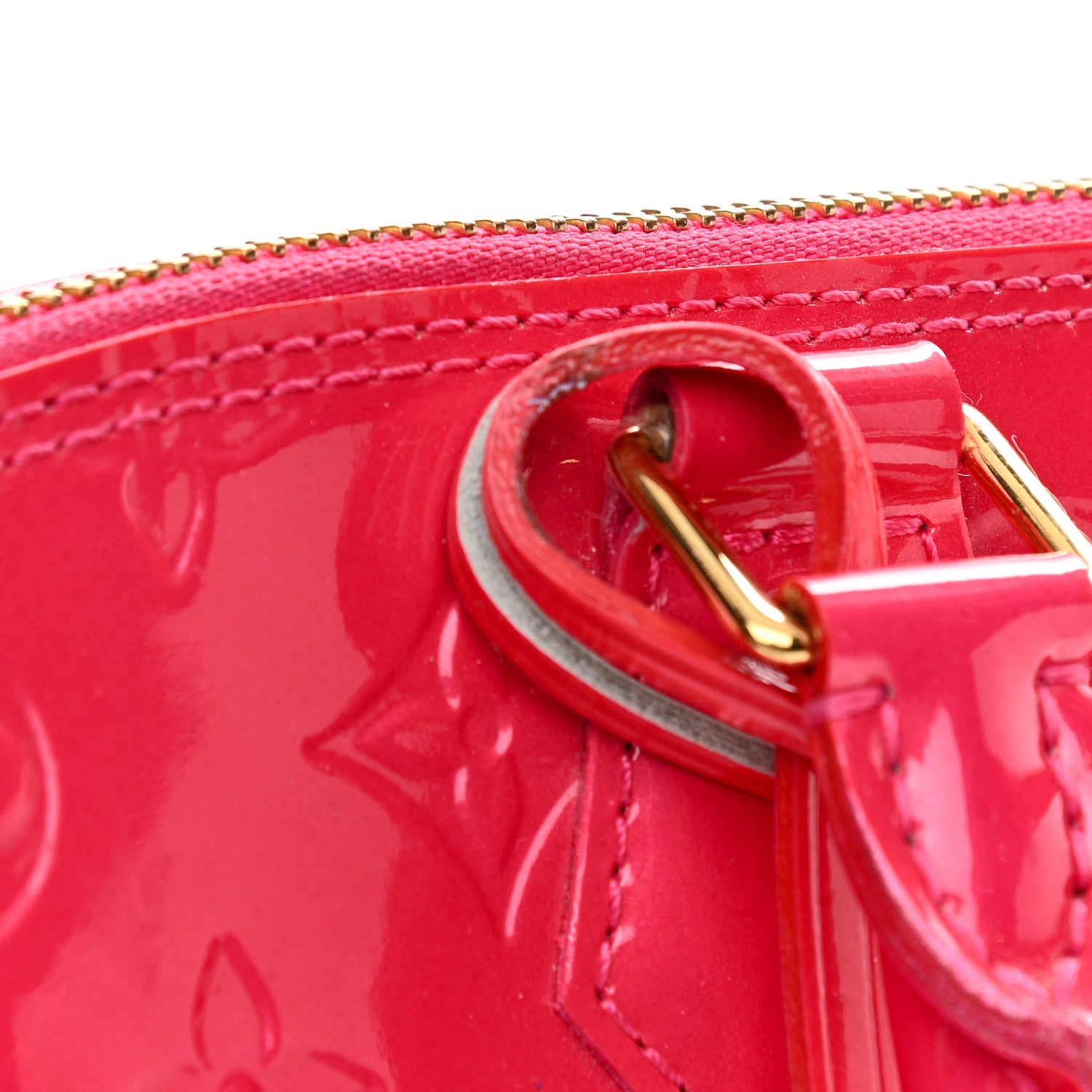 Louis Vuitton Vernis Alma GM Rose Pop 19 of 19