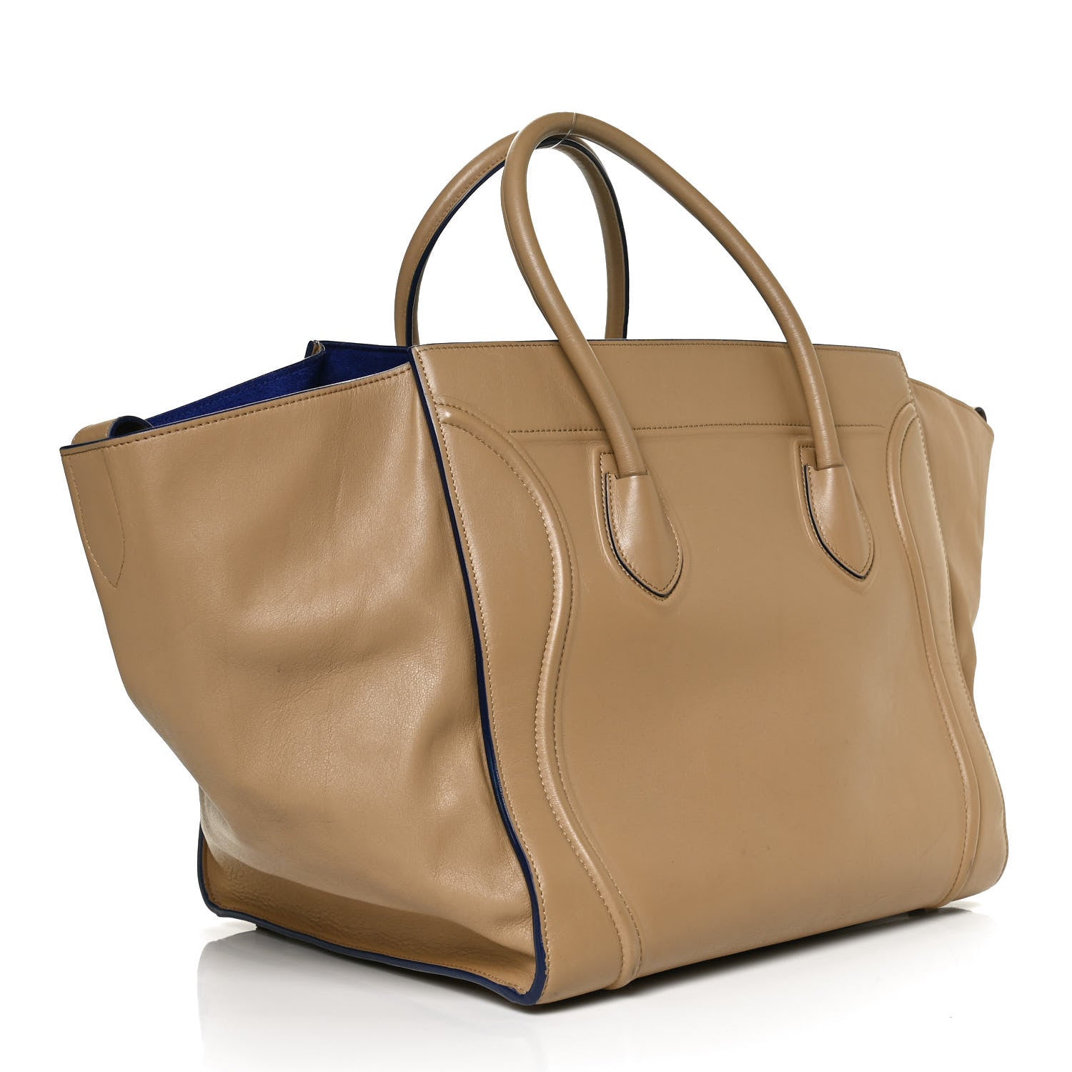 Celine Smooth Calfskin Medium Phantom Luggage Sand 2 of 14