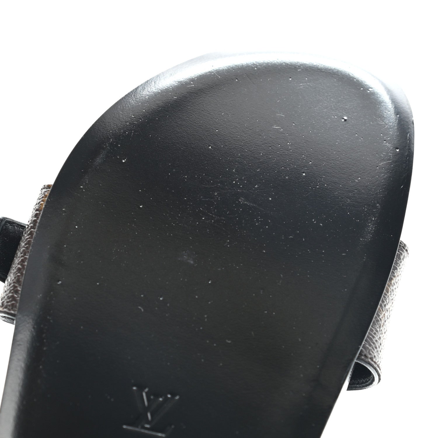 Louis Vuitton Monogram Bom Dia Mule Sandals 39 Black 10 of 10