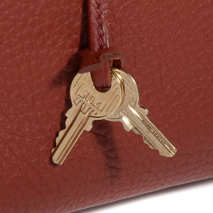 Hermes Taurillon Clemence Birkin 35 Brique 18 of 25