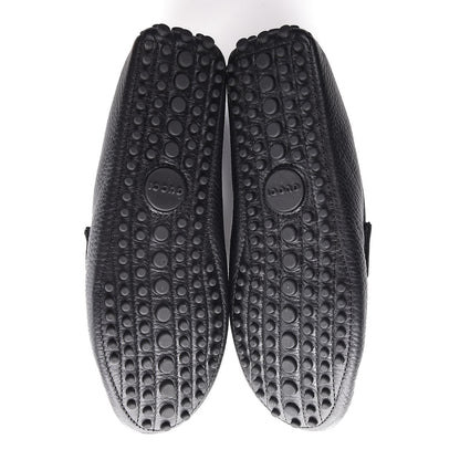 Gucci Road Calfskin Web Womens Horsebit Driver Loafers 35.5 Black 5 of 9