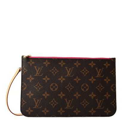 Louis Vuitton Monogram Neverfull MM GM Pochette Pivoine 1 of 5