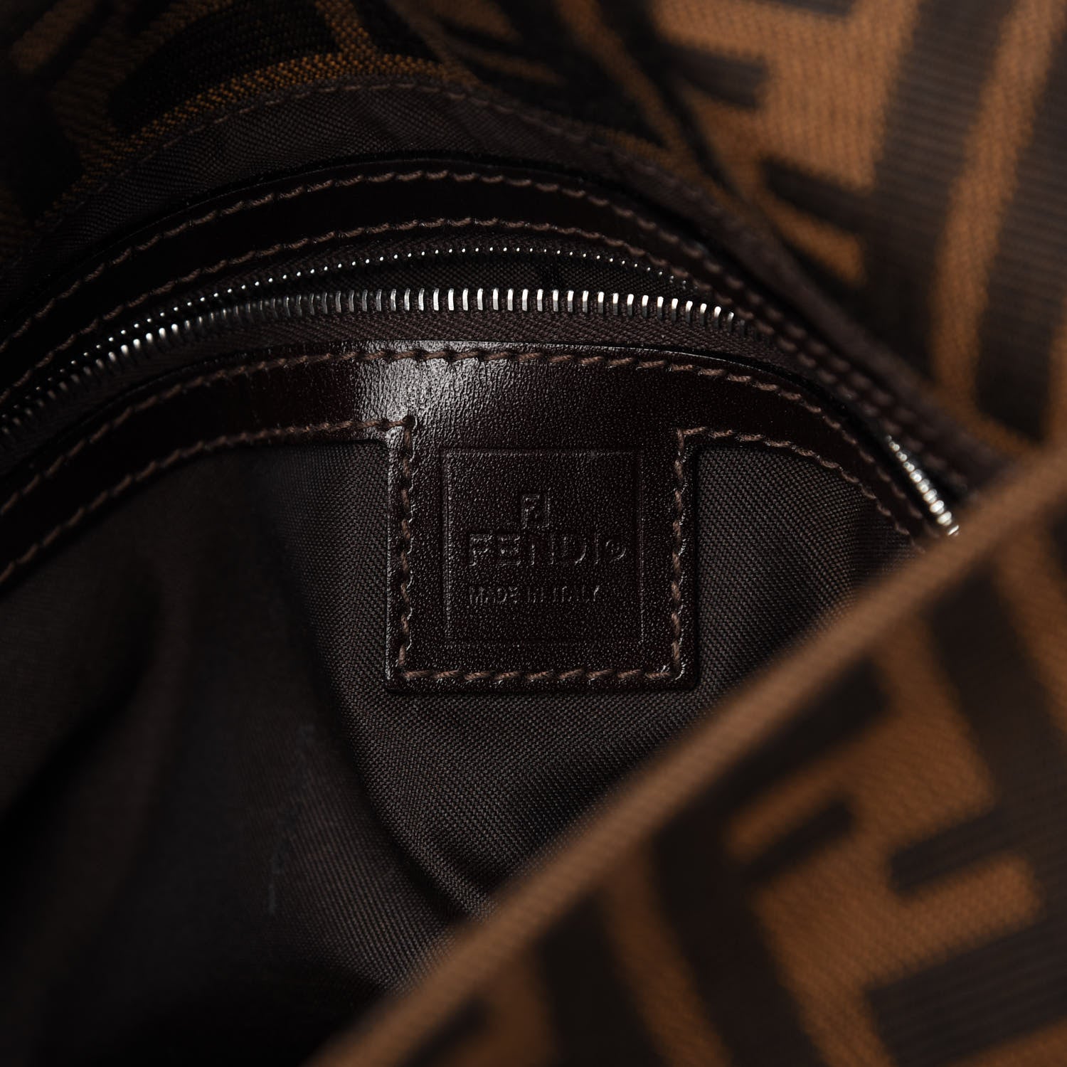 Fendi Zucca Mama Baguette Tobacco 8 of 9
