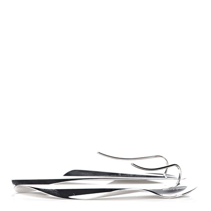 Tiffany Sterling Silver High Tide Earrings 3 of 4