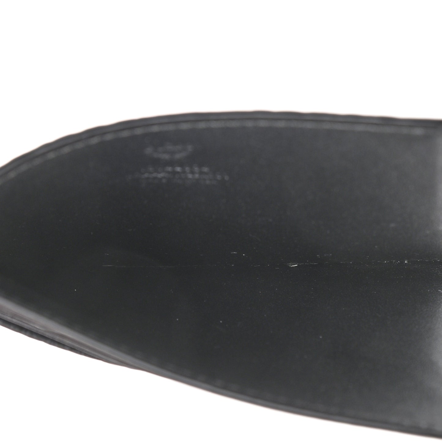Calfskin Visetos Card Case Black