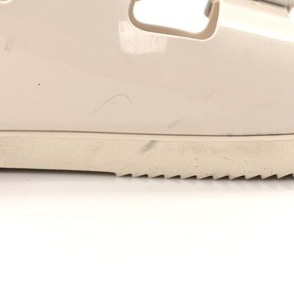 Gucci Rubber Mini Double G Womens Isla Dad Sandals 38 Dusty White 10 of 10