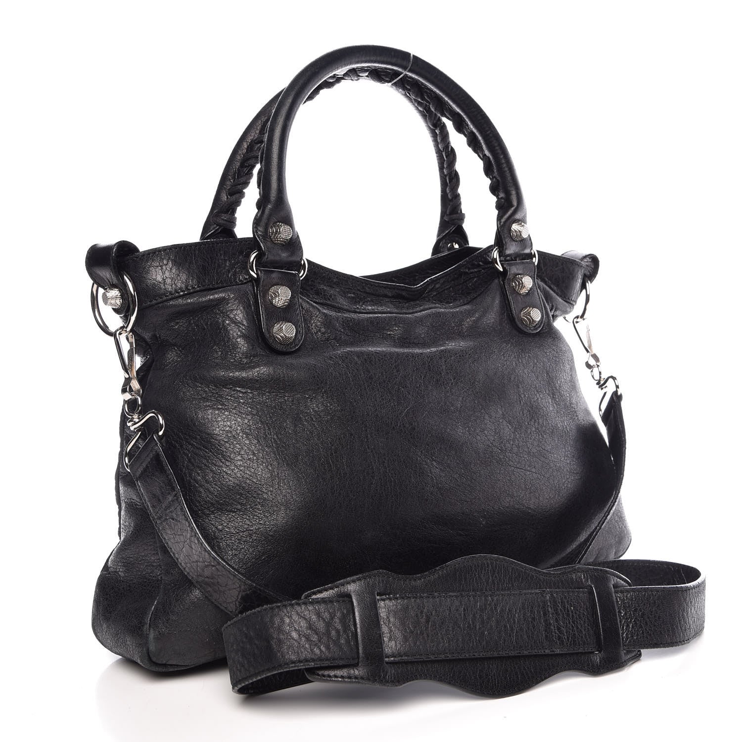 Balenciaga Agneau Giant 12 Silver Hardware Town Black 3 of 13